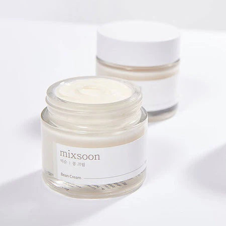 Radiant Skin with Mixsoon Bean Cream | Transformative Plant-Based Moisturizer for All Skin Types - Deep Hydration, Nourishment, and Smooth Texture